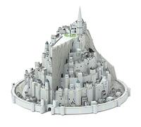 Metal Earth Fascinations ICX239 Kit di costruzione in metallo - Mr. der Ringe Minas Tirith Tower der Wacht, kit di costruzione 3D tagliato al laser, puzzle in metallo 3D, kit fai da te, 4 schede