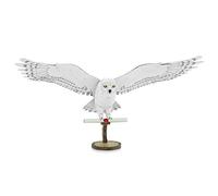 Metal Earth Fascinations PS2007 - Kit di costruzione in metallo - Harry Potter Gufo Hedwig - Kit di costruzione 3D tagliato al laser - Puzzle in metallo 3D - Kit di modellazione fai da te con 2,5