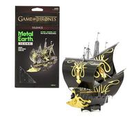 Metal Earth- Game of Thrones Terra Metallica, Colore Greyjoy Ship Silence, ICX126