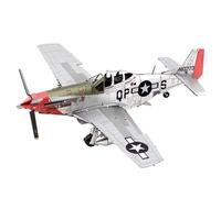 Metal Earth P-51D Mustang Sweet Arlene Modello In Metallo 3D + Pinzette 11807