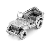 Fascinations Metal Earth Premium Series Willys Overland - Kit per modellini in metallo 3D