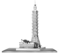 Metal Earth Premium Taipei 101 Modello 3D Tagliato Al Laser Fascinations 013078