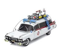 Metal Earth Puzzle 3D Auto Ecto-1. Puzzle in metallo di Ghostbusters. Moderato modello di costruzione per adulti livello 16 x 5 x 6 cm