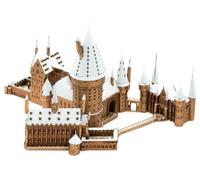 METAL EARTH puzzle 3D Harry Potter: Castello di Hogwarts innevato (ICONX)