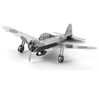 METAL EARTH puzzle 3D in metallo aereo da caccia Mitsubishi Zero