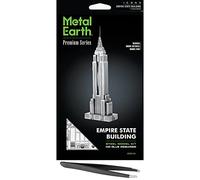 Metal Earth Serie Premium Empire State Building 3D Metal Model Kit Bundle con Pinzette Fascinations