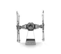 Metal Earth - Star Wars, Modellino di Caccia stellare Tie, Argento (Silver)