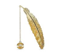 Metal Feather Bookmarks,Vintage Creative Bookmark Reading Bookmarks with Pendant Marker