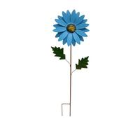Metal Flower Garden Stakes, Iron Sunflower Art, Colorful Decor