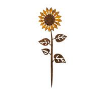 Metal Garden Art Rust Optics | 12 pezzi di resistenti alle intemperie vintage | Asta di decomposizione per percorsi, letti e limitazione della recinzione - balcone, terrazza, decorazione del gia