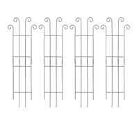 Metal Garden Obelisk -Trellis per Impianti Di Treppatrice All'aperto | Archer da giardino Sturdo A Prova Di Ossido | Gabbia Per Pianta Tubolare Forte, Supporto A Prova Di Ossido Decorazione In Ferro