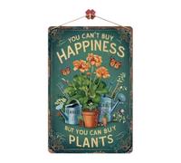 Metal Garden Signs - Waterproof Retro Plant Quote Decor Plaques