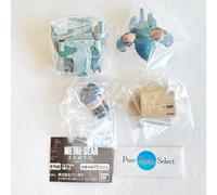 METAL GEAR Machibouke Figure Set completo di 4 tipi Capsule Giocattolo Gacha ...