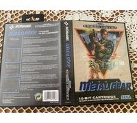 Metal Gear PAL - Sega Mega Drive (Read Description) QUALITA' S