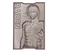 Metal Gear Solid 2 Raiden Edizione Limitata Lingotto Metallico Impressa