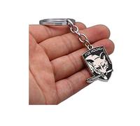 Metal Gear Solid 5 Portachiavi Metallo Portachiavi Gioco Souvenir Gioielli