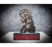 Metal Gear Solid Action Figure Nerd G ift Collection Edition Fan Art Gamer