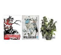 Metal Gear Solid Poster Pack. Confezione da 3 fogli formato A4 (210 x 297 mm). Ideale per incorniciare o posizionare direttamente sulla parete. Carta fotografica lucida premium da 255 g/m²