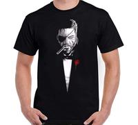 Metal Gear Solid T-Shirt, Man Snake Godfather Parody Unisex Top Men's