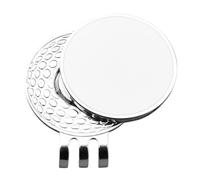 Metal Golf Ball Marker - Magnetic Golf Ball Marker With Belt Clip, Clip On Hat Markers Tool, Portable On Course Golfs Accessories, Metal Balls Marking Coin For Putting Green, Bag Decoration Gift For F