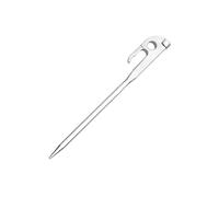 Metal Ground Stakes, Stainless Steel Lawn Pegs, Heavy-Duty Camping Spikes, Rust-Resistant Cornerstone Pins, Ideal for Outdoor Tent Setup, Awning Fixing, Backpacking, Yard Securing