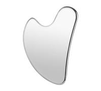 Metal Gua Sha, Strumenti Per Massaggio Al Viso, Strumenti Per Il Viso GUA In Acciaio Inossidabile, Riduttore A Doppio Mento Del | Massaggio Sculping Raschietto Guaa Shaa Doppio Riduzione Del Ment