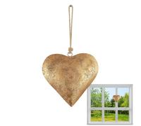 Metal Heart Decorative Bell - 3D Metals Hearts Decorative B Ell | Hangings D'arte Della Parete Vintage | Pendenti D'arte Della Parete Vintage Per La Casa Interni Esterni | Ornamento In Ferro Su Form