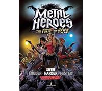 METAL HEROES and the fate of rock IN ITALIANO cofanetto esclusivo LIBRO GAME vin