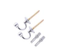 Metal Holdback Tenda Ganci Fermatende,2 PCS Moderno a Muro Ganci a U fermatenda Tenda Fermatenda Metallo Supporto Fermatenda Ganci per Tende a Parete