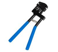 Metal Hole Punch Pieghevole, 2 in 1 Heavy Duty, Punch Tool System, Ergonomic Handle Sheet Device Kit, Auto Body Repair Enclosure Gutter Install DIY Craft Use Workshop Tool