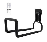 Metal Hose Rack - Wall Mounted Hose Hanger for Outside Water Pipe Storage | Sturdy Garden Hook, Wall Hook for Hose Tube, Garage Utility Hook for Organizing Bathroom, Laundry, Outdoor Use