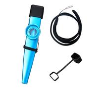 Metal Kazoo - Tubo Antivento Antiscivolo Giocattolo Musicale Compatto | Strumento Di Soffiatori Musicali A Mano, Portatile Kazoo Sound Maker Per Adulti Music Fan O Regalo Offerta Durante Feste,