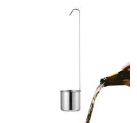 Metal Kitchen Funnel 1 Piece 3-way - - Filter Cup Dispenser Large Mouth