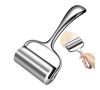 Metal Kitchen Rolling Pin, Non Stick Kitchen Roller, Pizza Roller With Ergonomic Handle, Baking Cooking Accessory, Durable Comfortable Grip Design, Suitable For Pastry Bread Dumpling