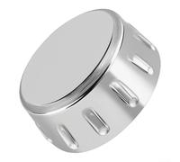 Metal Laundry Machine Control Knob 70mm Easy Install | Silver Metal, 70x70x55mm, Seamless Compatibility, Restores Performance, Quick Replacement For Various Models