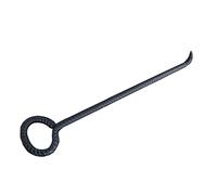Metal Manhole Cover Puller for Storm Drain Covers | Hand Hole Hook with Round Handle, Non-Slip Nail Puller/pry Bar/Crowbar Lifter(Length 70cm/27.5in)
