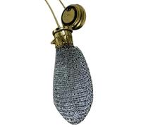 Metal Mesh Pouch, Coin Purse Set, Style Change Holder, Size About 3x3x5cm Collectible Antique Accessory, Portable for Women and Men Weight 65g Material Stainless Steel, Bronzo-coloured, Se référer au