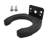 Metal Microphone Holder, Wall Mount Bracket Hook, 2.76x2.36x1.18 Inch Audio Storage System With Secure Grip Support Design, Heavy Duty Steel Build, Studio Equipment Style Accessory, Classroom Use