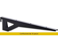 Metal Minuterie Manzoni Mensola Nera cm 30 628 Pezzi 10 062803200VN04