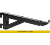 Metal Minuterie Manzoni Mensola Nera per C.Lli 16 / 27 641 Pezzi 10 641 16/27N