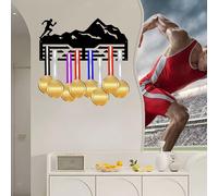 Metal per appendiabiti di gancio di ferro robuste medaglie di gara di ferro