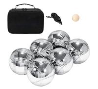 Metal Pétanque Game | Set di Palline per Il Libero per l'esterno | Kit Completo per Giochi all'aperto, Picnic, Vacanze in Spiaggia e Giardino familiare | Palle pétanque Resistenti