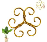 Metal Plant Stem Support Holder Gold Climbing House Plant Support, Growing Climbing Plant Care Thriving Growth for Monstera and Climbing Growth Accessories Indoor Outdoor Garden (1 Pcs)