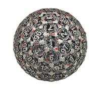 Metal Polyhedral Dice, 100 Sided Dice, Role-Playing Dice, High Precision Dice, Polyhedral Dice Set, Collectible Dice, Precision Dice, Entertainment Dice Tool, Dice Collectors, 100