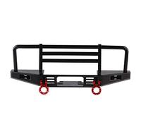 Metal -RC Auto per il Proiettile Anteriore per SCX10 1/10 Crawler RC Crawler, Design Durevole, Installazione Semplice, Adatto Al Difensore Assiale SCX10 II 90046 90047, Appassionati di Paraurti in