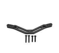 Metal Rear Shock Absorber Bracket Aluminum Alloy Upgrade Part for Granite Big Rock Typhoon Senton 3S 1/10 RC Cars Durable Lightweight Performance Enhancer (Nera)