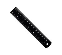 Metal Ruler Con Metrica E Britannica In Alluminio Semplice Progettazione Perfetta Per Ingegneri E Ingegneria Righello
