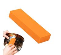 Metal Rust Erasers - Faucet Stain Eraser, Rubber Dirt And Stains Remover | Stainless Steel Knives Rust Decontamination Artifact, Kitchen Tool, Dirt And Stains Remover Kitchen Tool Orange Color