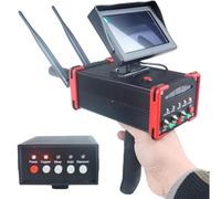 Metal Scanner Detector Professionale, Metal Detector Sotterraneo, Gamma Di Ricerca Max 99m, Profondità Di Rilevamento Max 16m, Con Display LCD, Per Oro, Argento, Rame, Pietre Preziose