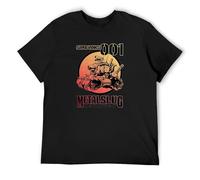 Metal Slug T Shirt Super Vehicle T Shirt Fashion Graphic Tee Shirt 100% Cotton Man Short-Sleeve Funny Shirt Black XL